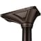 Architectural Mailboxes Elevado Galvanized Steel Mailbox Post, Compatibility Code F, G, J, 7517RZ-10, Rubbed Bronze 7517RZ-10 - alternate 3